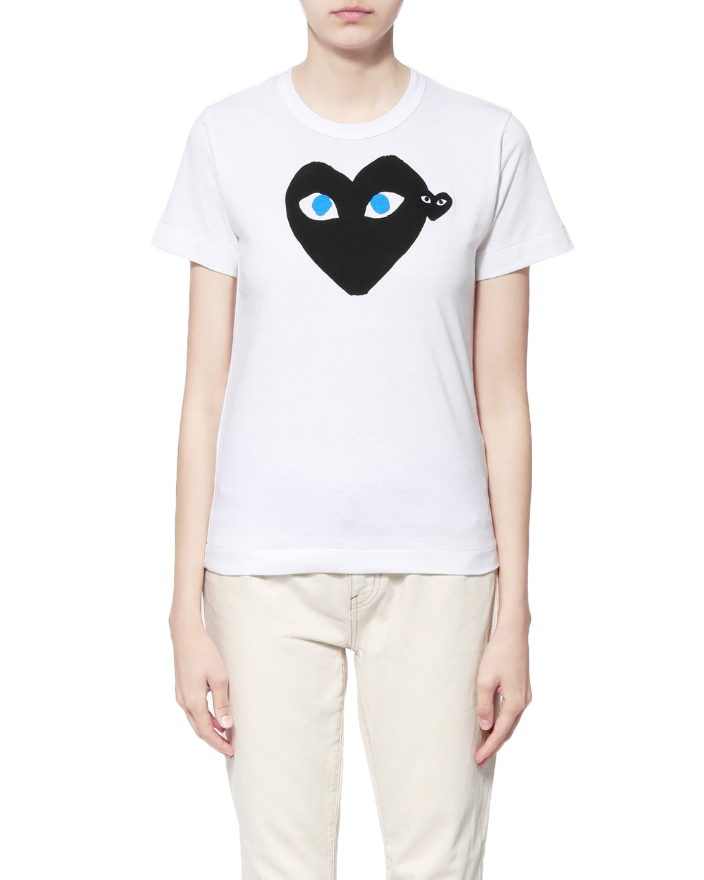 Layered heart tee