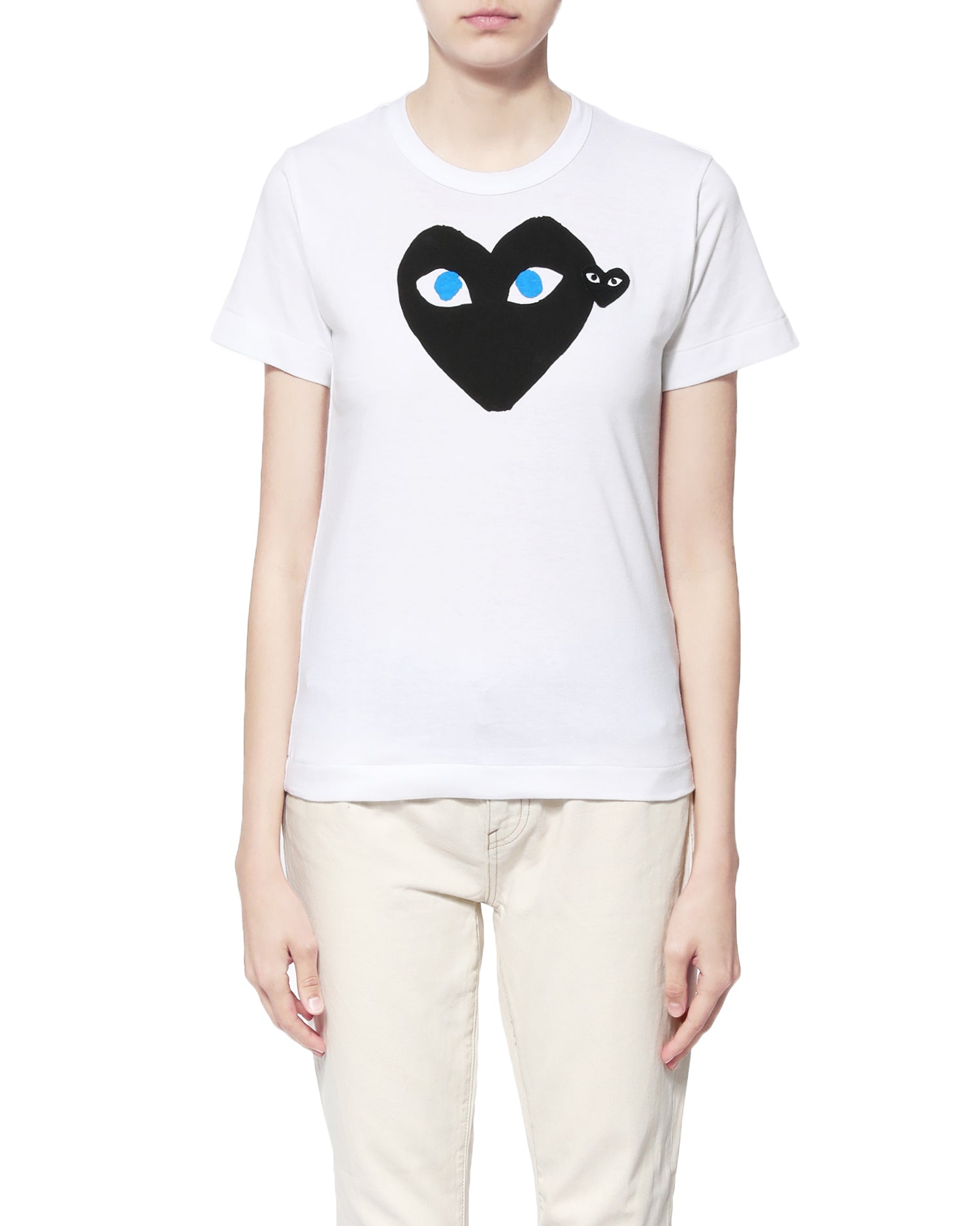 Layered heart tee