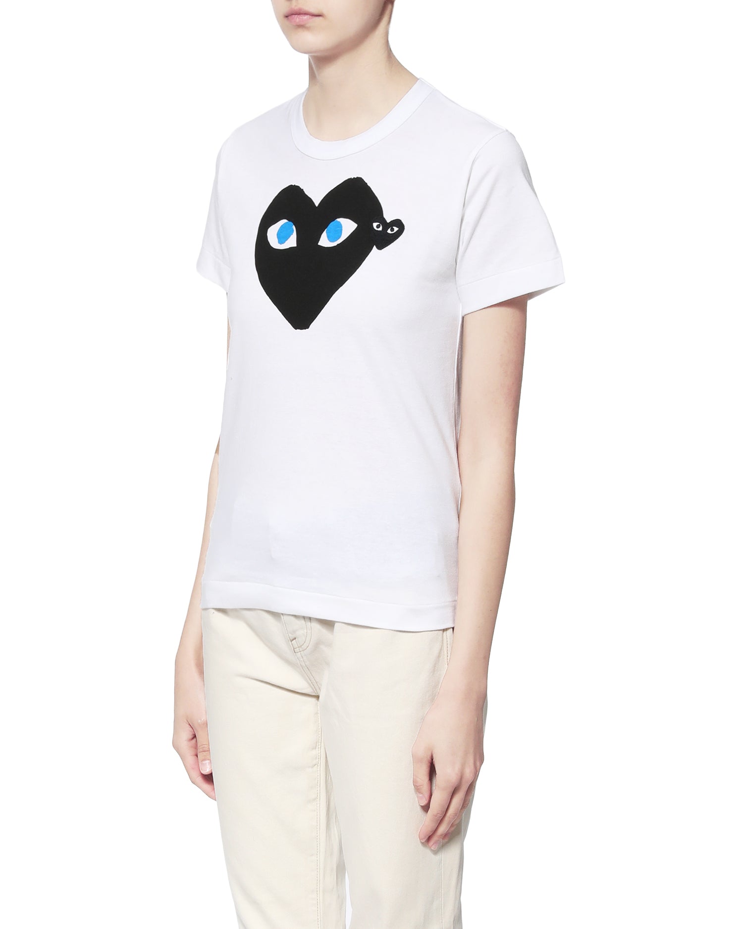 Layered heart tee