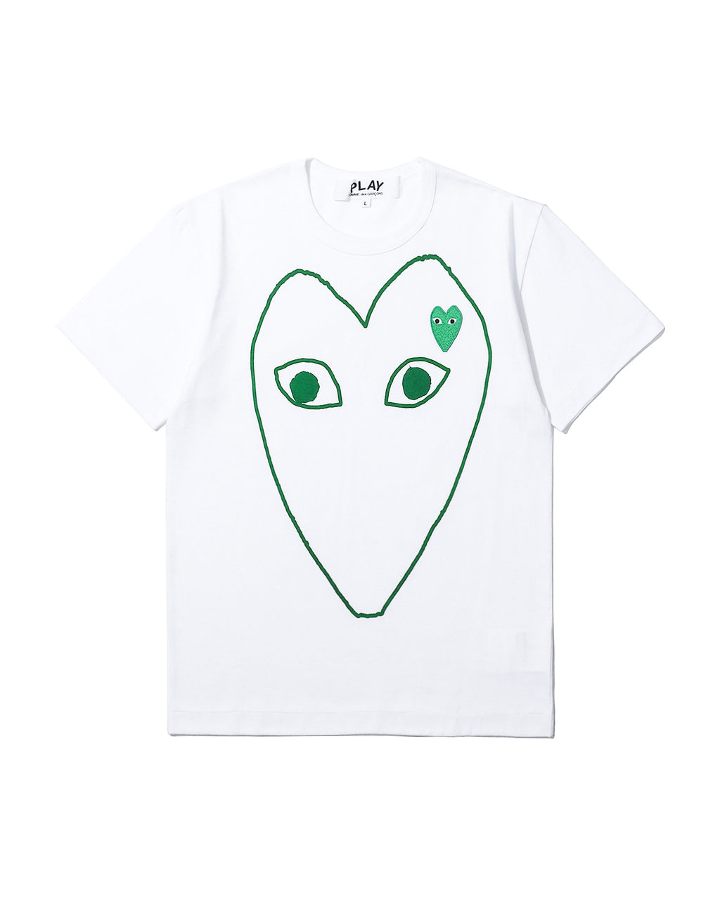 Heart logo print tee