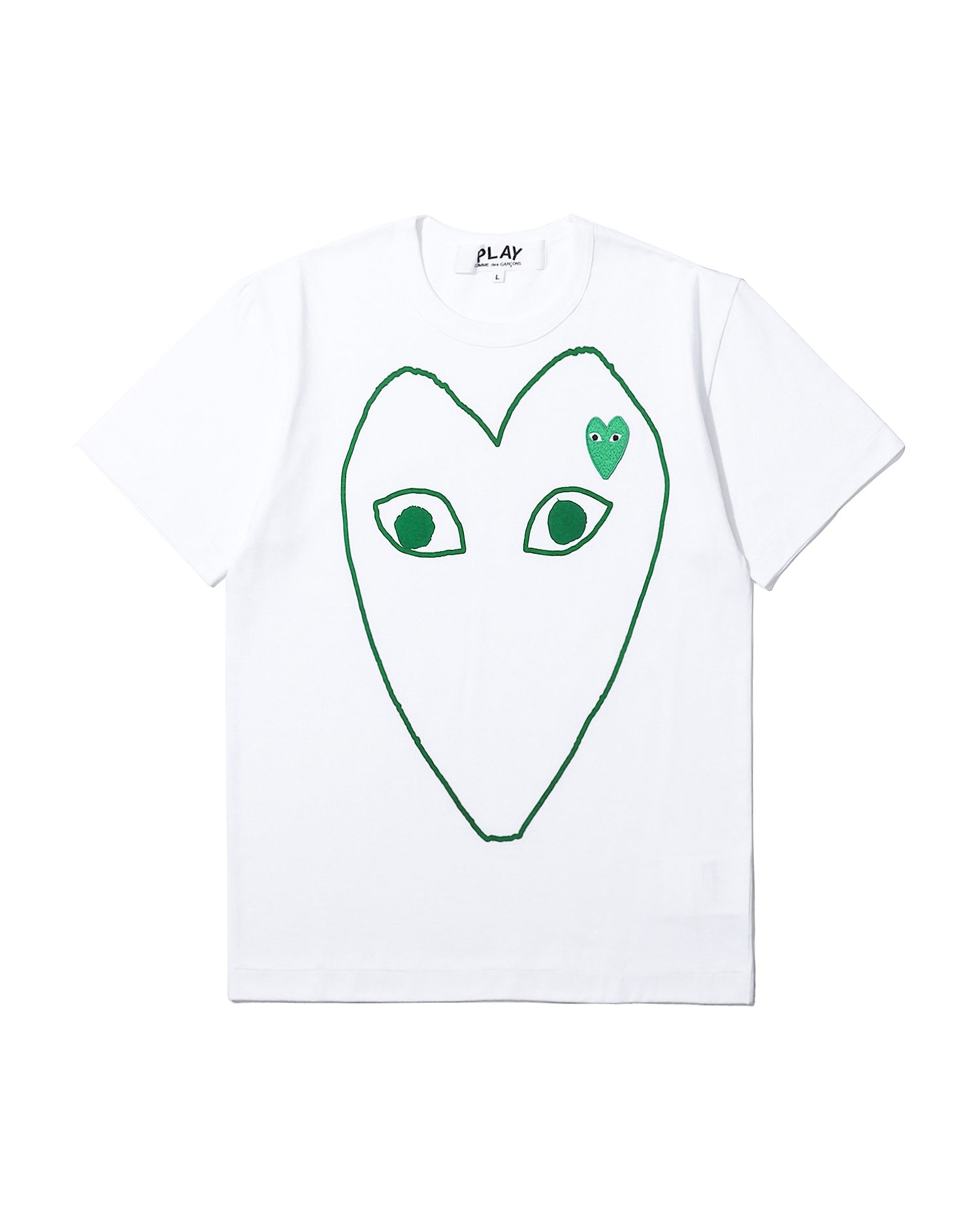 Heart logo print tee