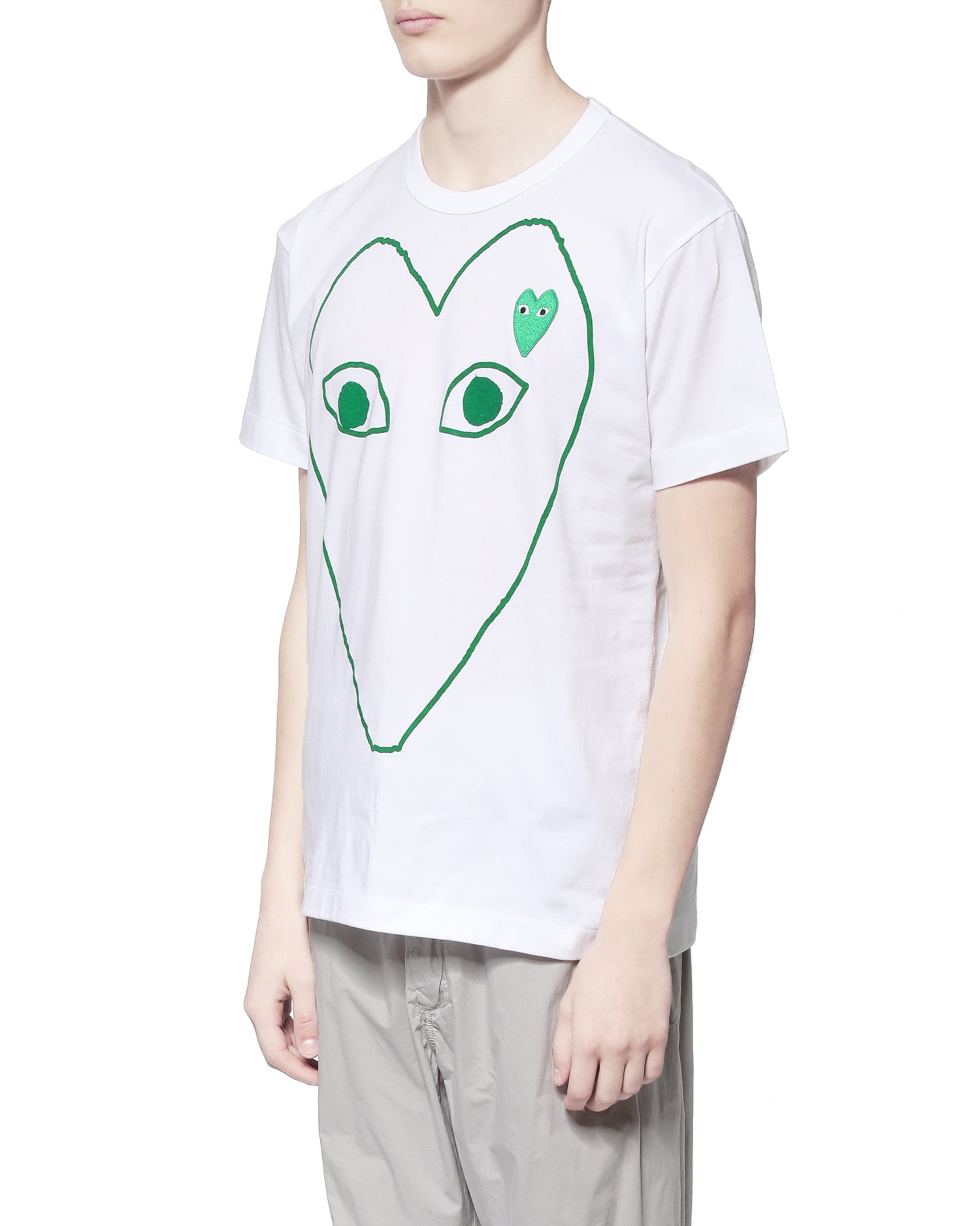 Heart logo print tee
