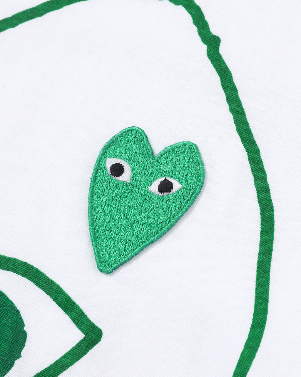 Heart logo print tee