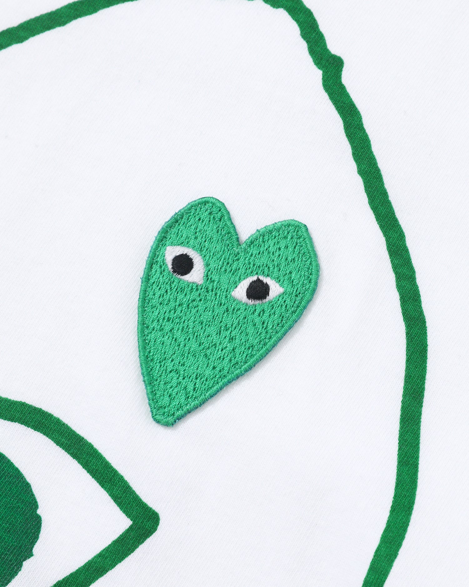 Heart logo print tee