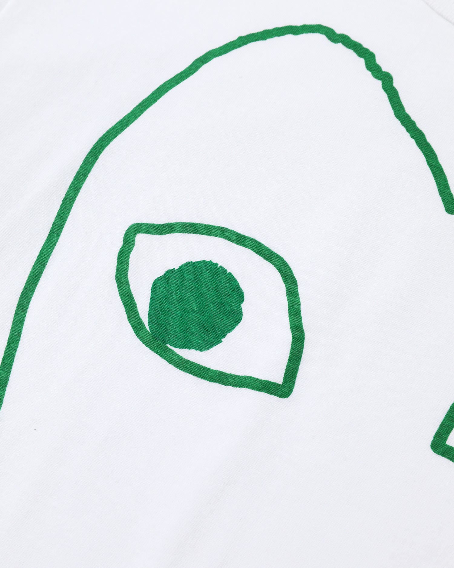 Heart logo print tee