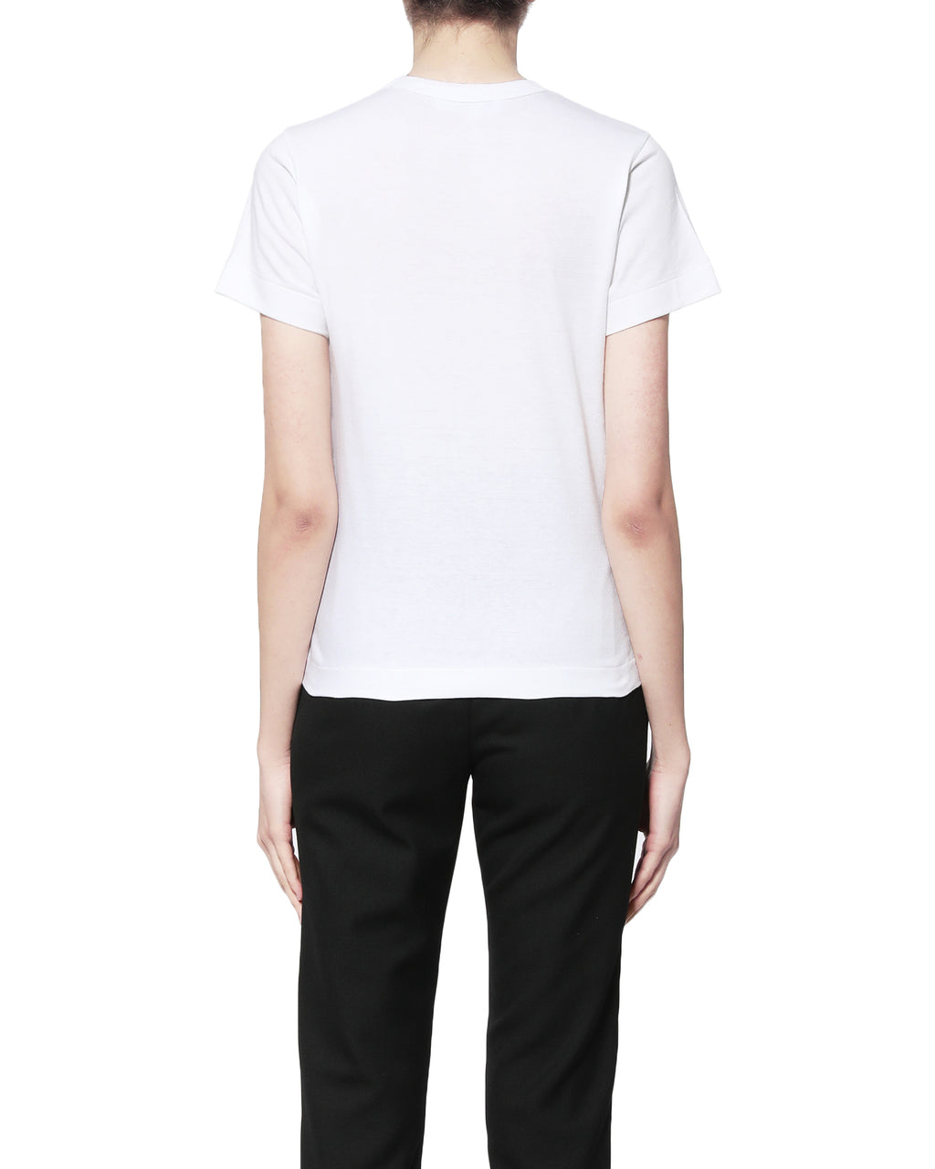 Double heart logo tee