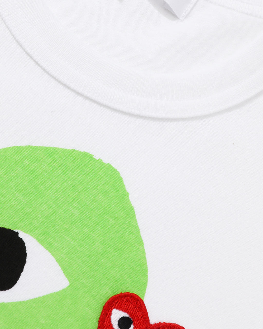 Double heart logo tee