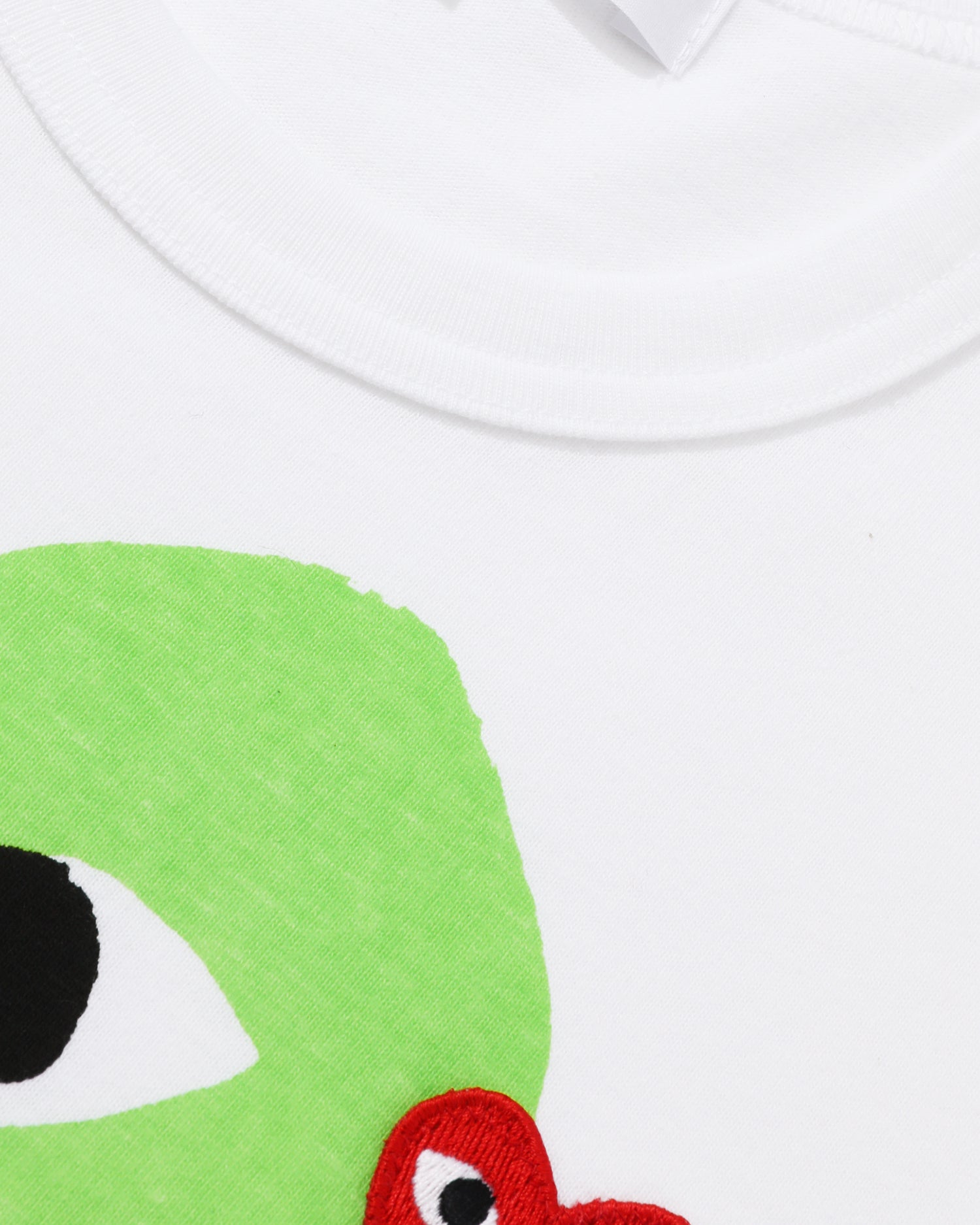Double heart logo tee