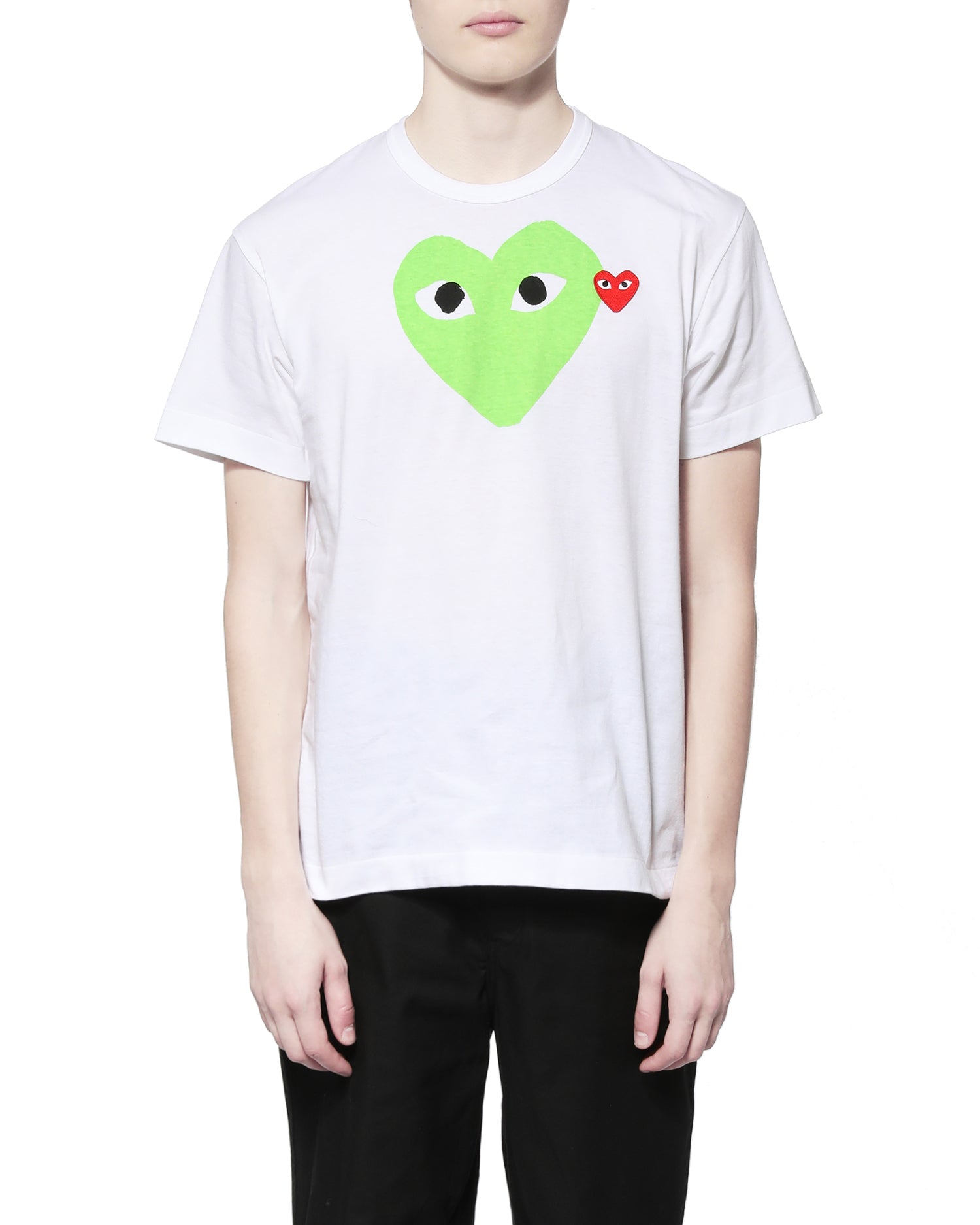 Heart logo print tee
