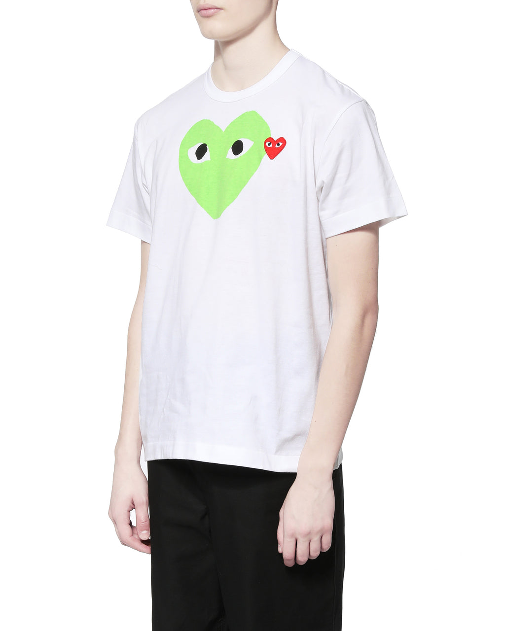 Heart logo print tee