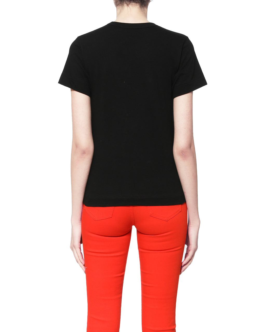 Graphic heart print tee