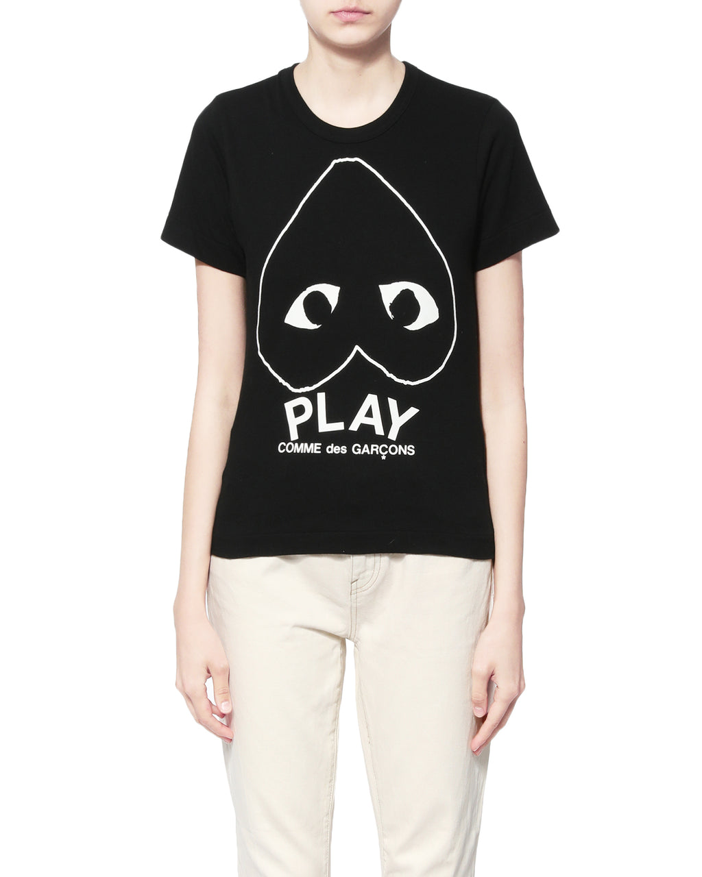 Graphic logo print tee
