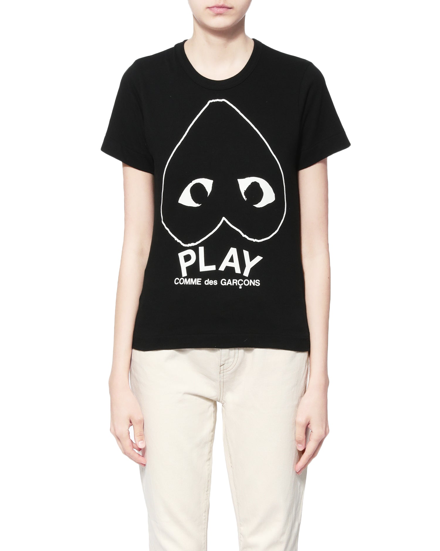 Graphic logo print tee