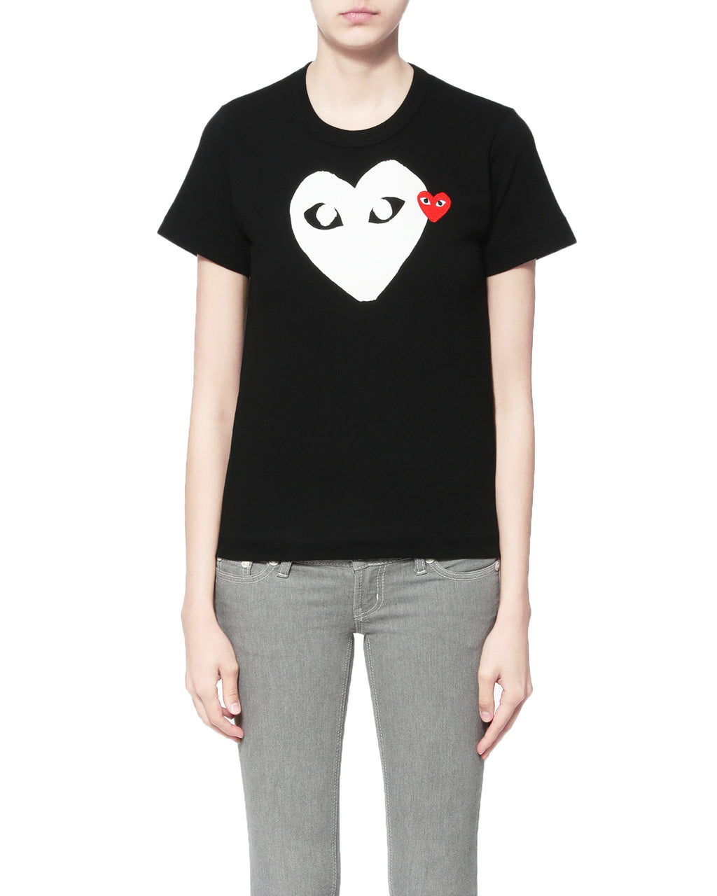Contrast logo tee