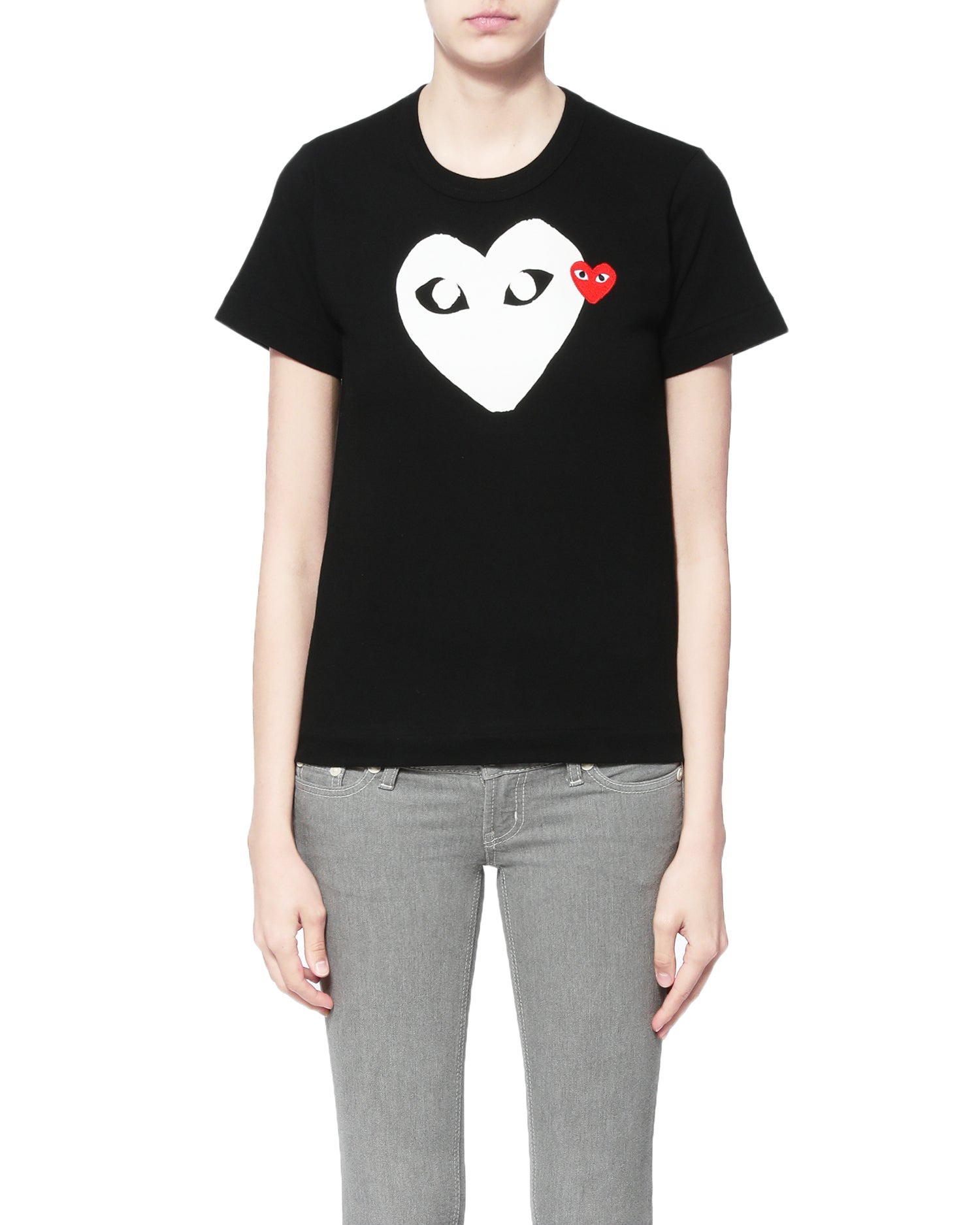 Contrast logo tee