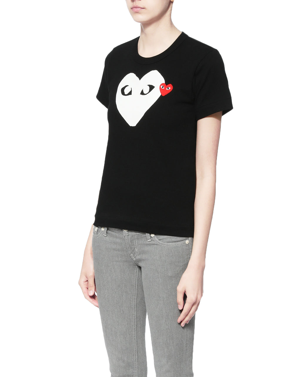 Contrast logo tee