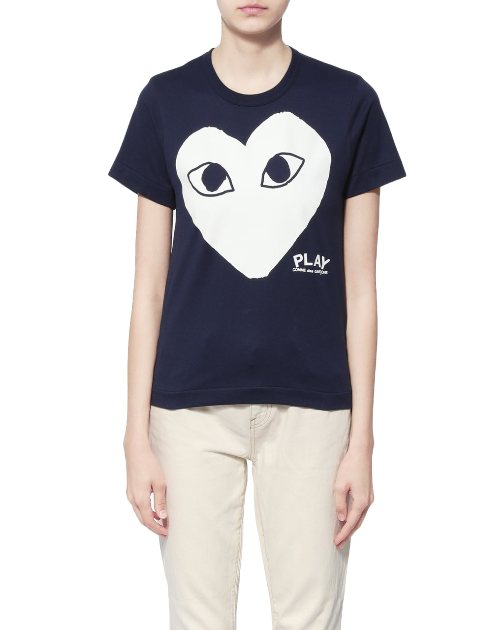 Graphic heart logo tee