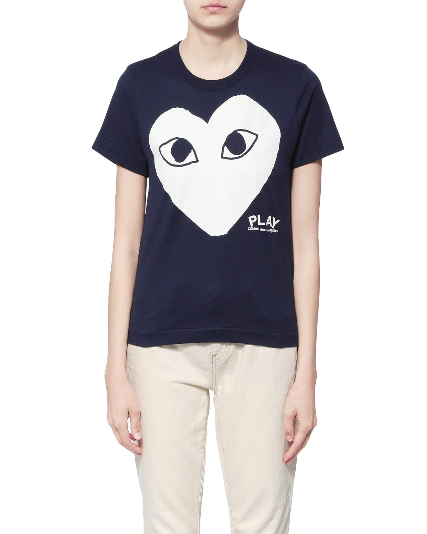 Graphic heart logo tee