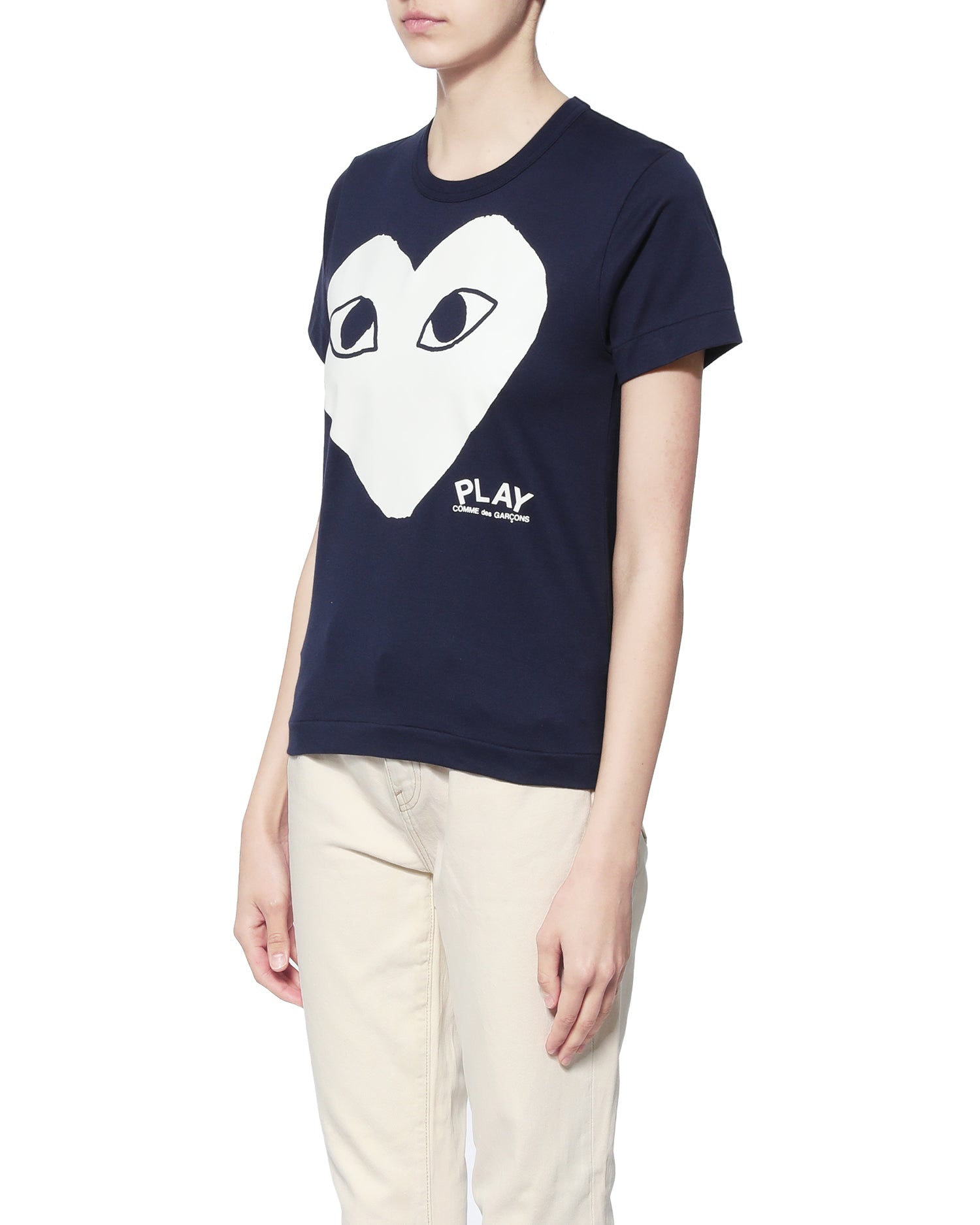Graphic heart logo tee