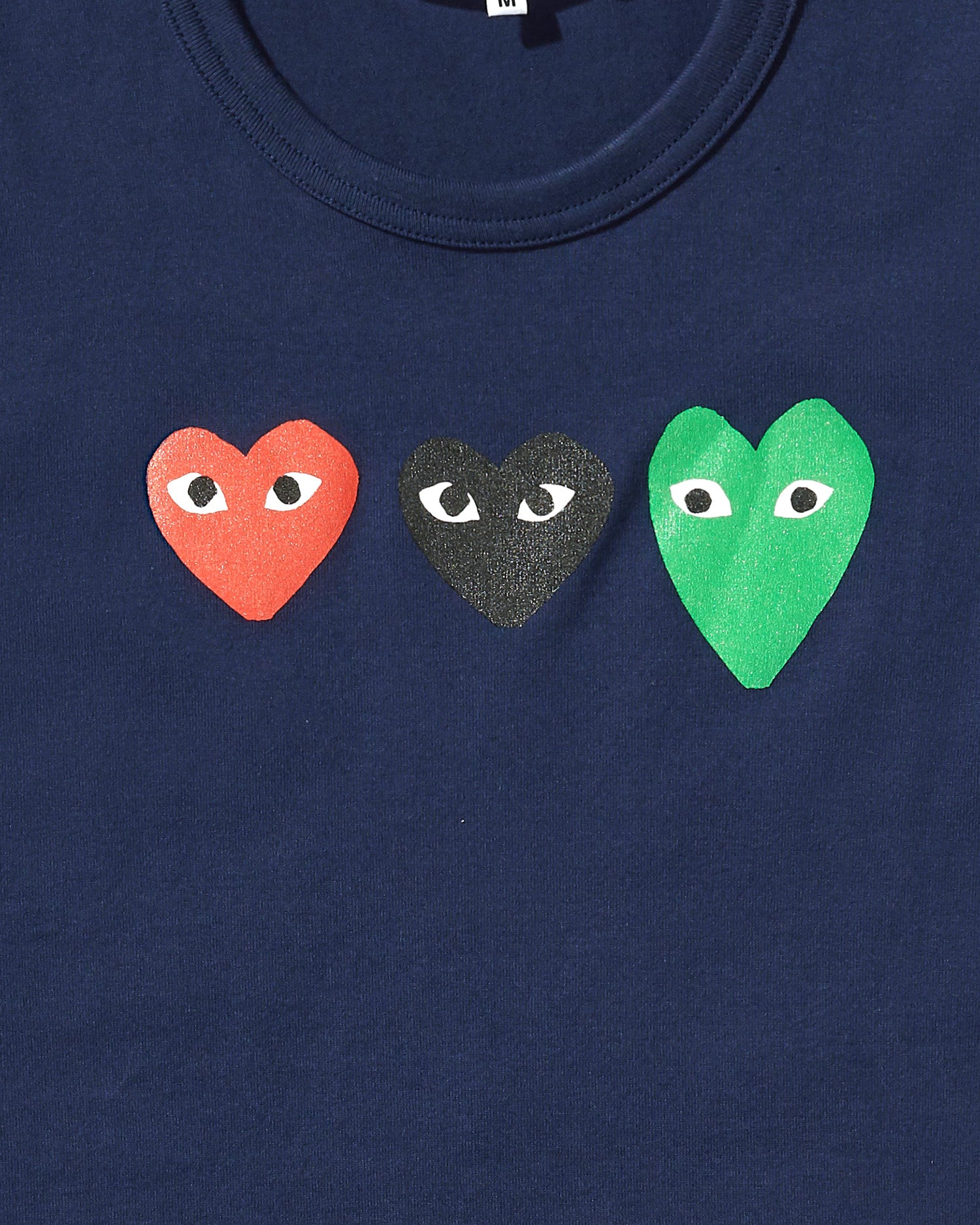 Triple heart logo tee