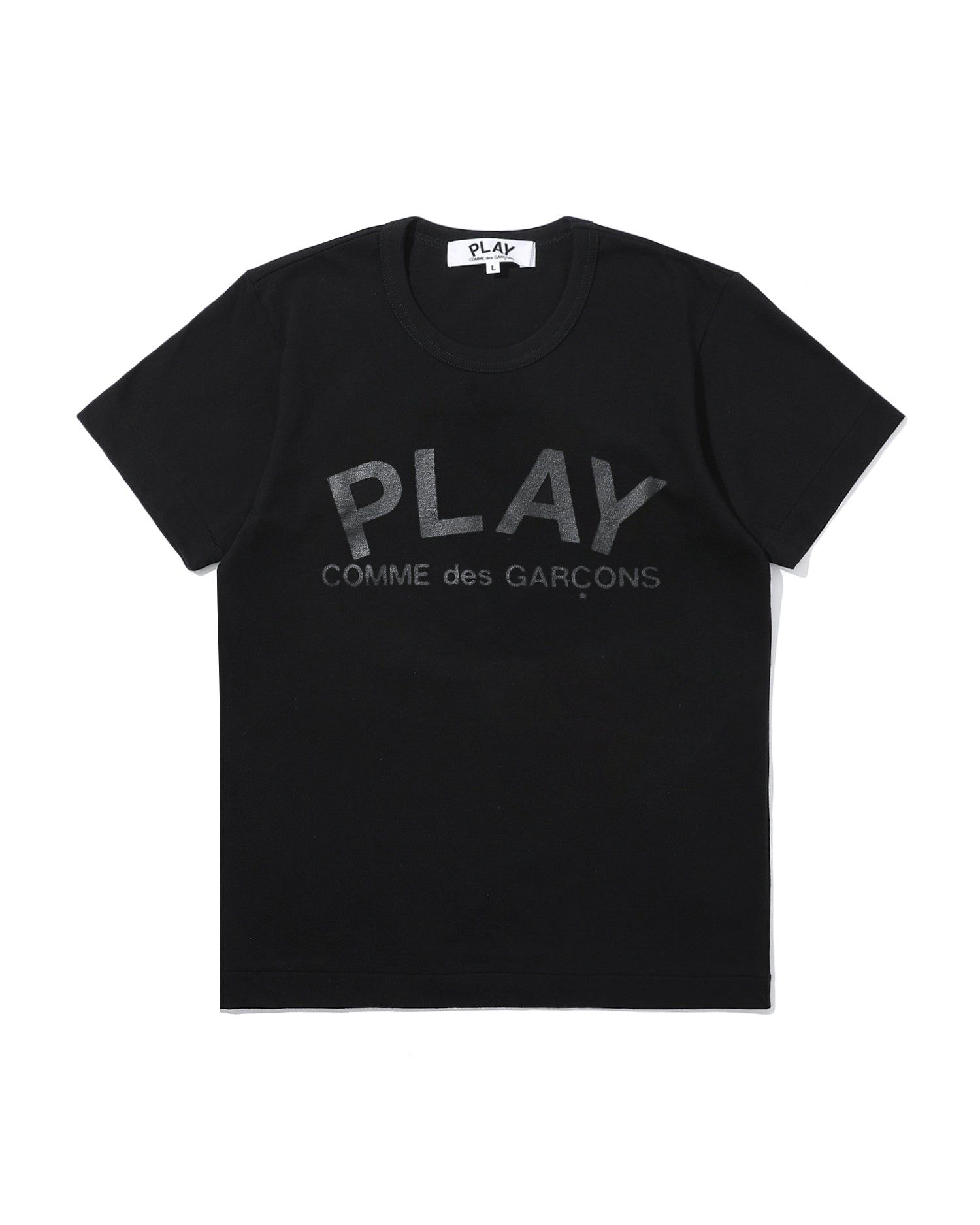 Logo print tee