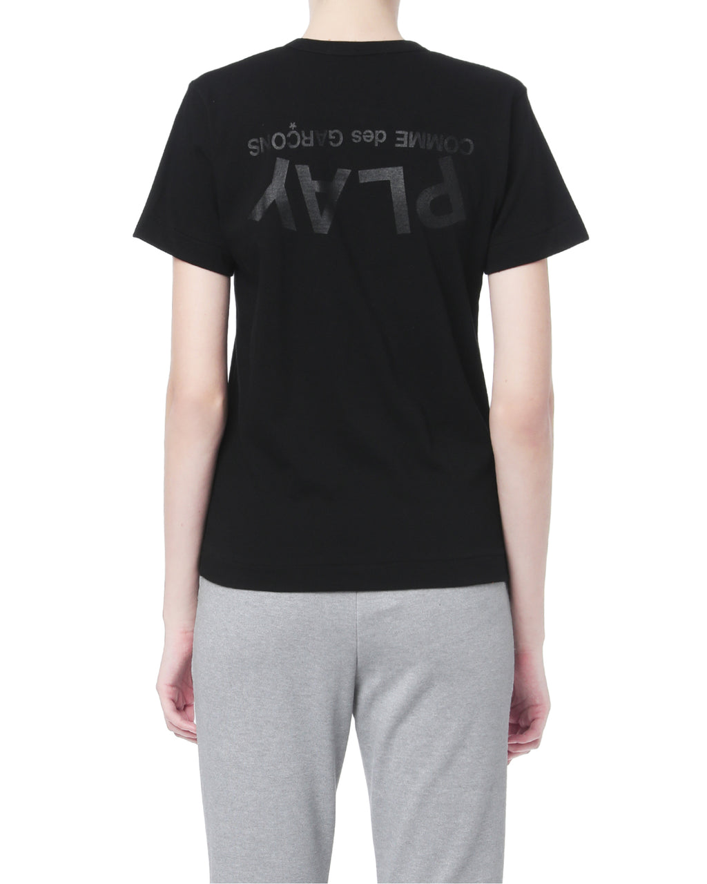 Logo print tee