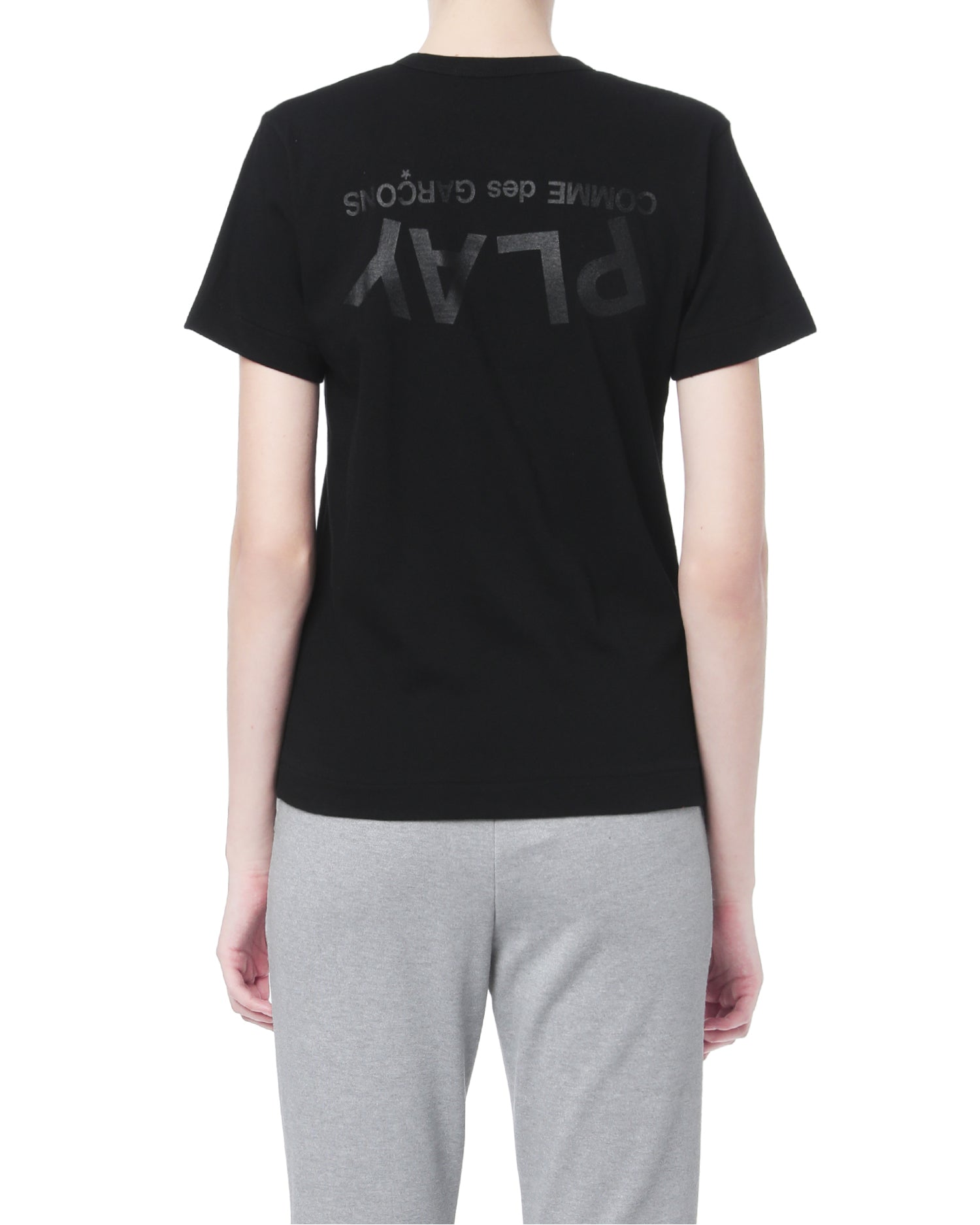 Logo print tee