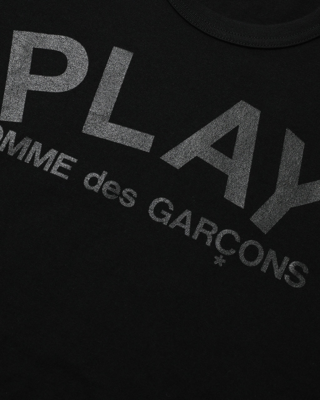 Logo print tee