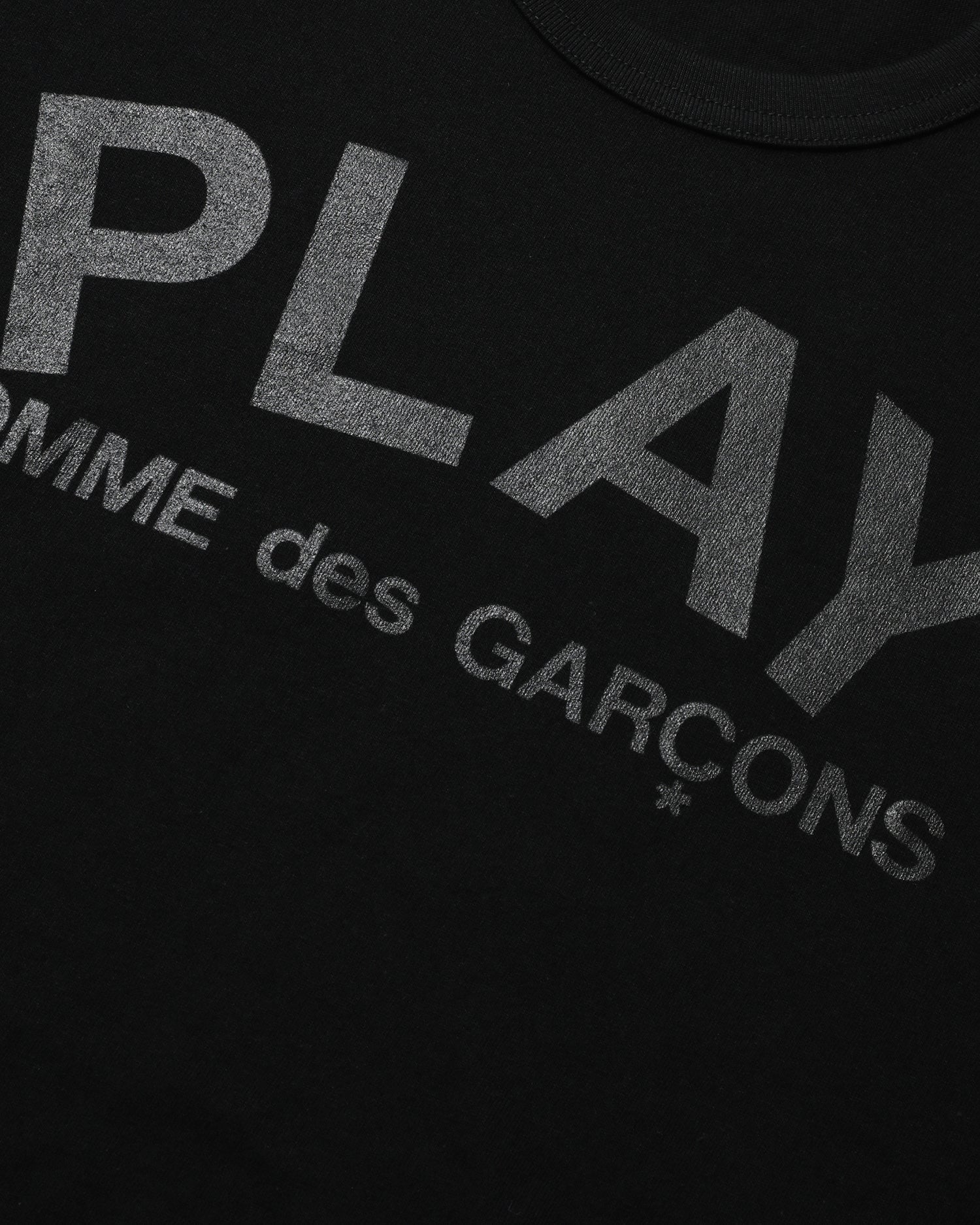 Logo print tee