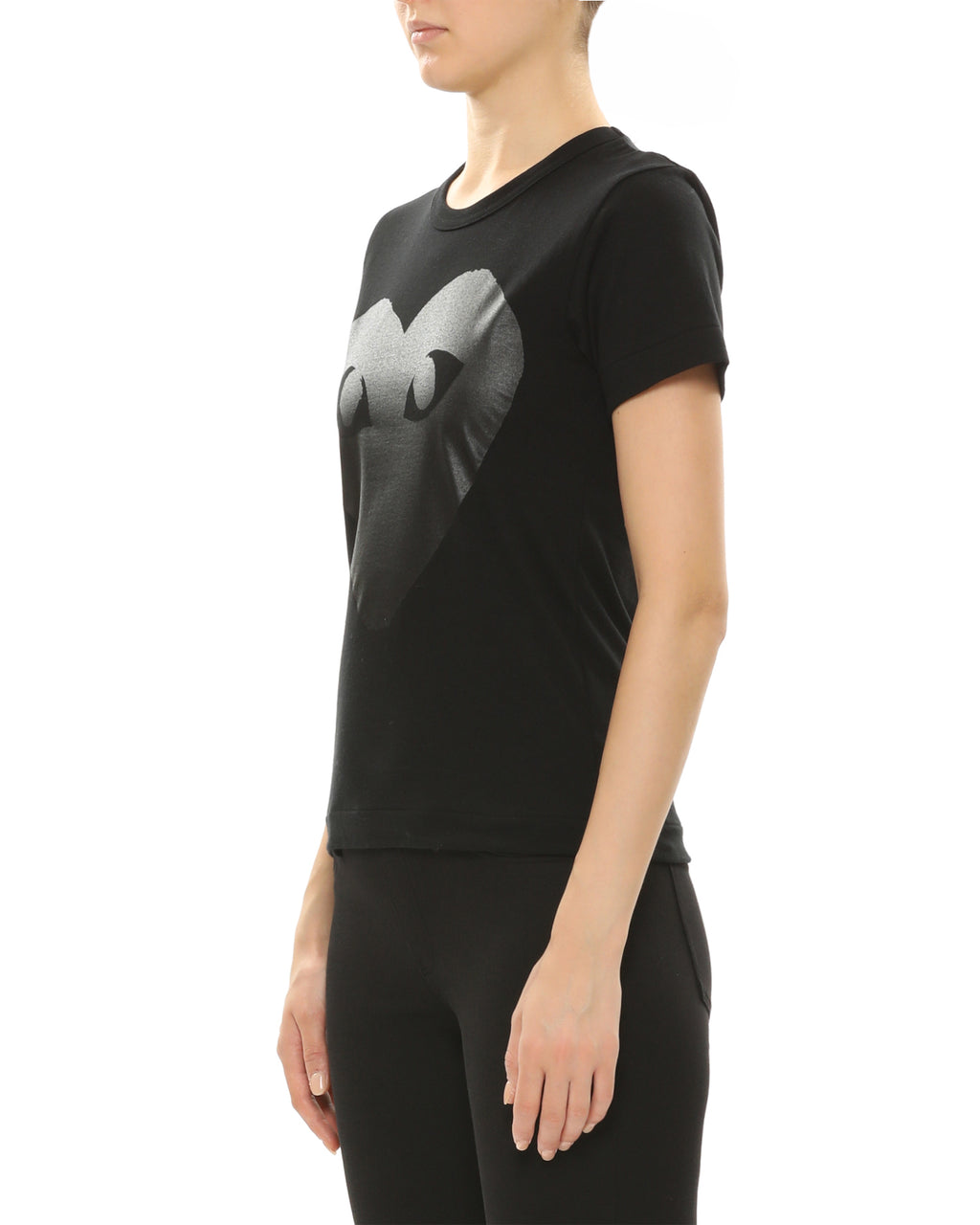 Logo printed short-sleeved T-shirt