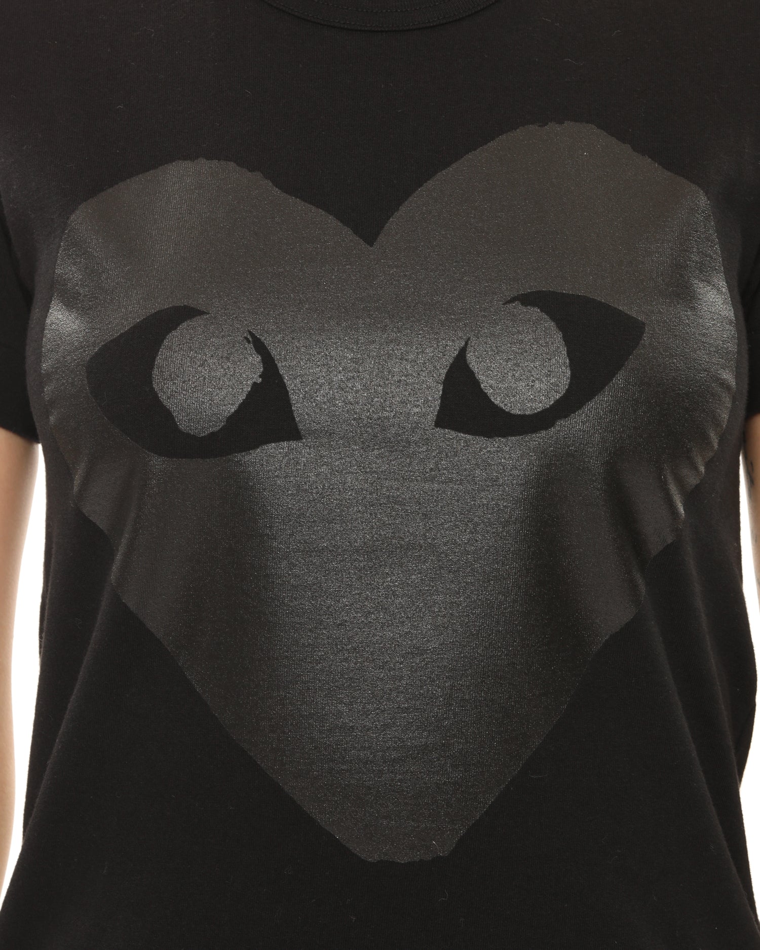 Logo printed short-sleeved T-shirt