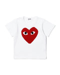 Kids heart logo print tee