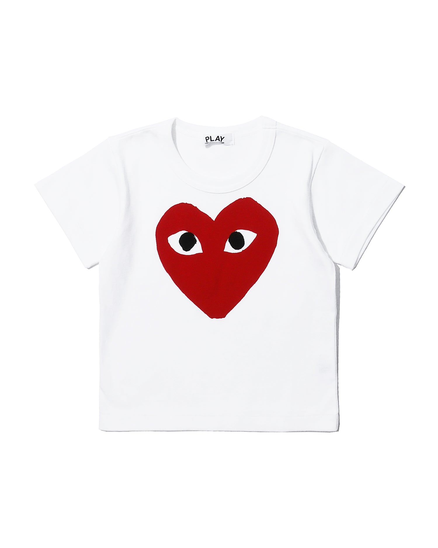 Kids heart logo print tee