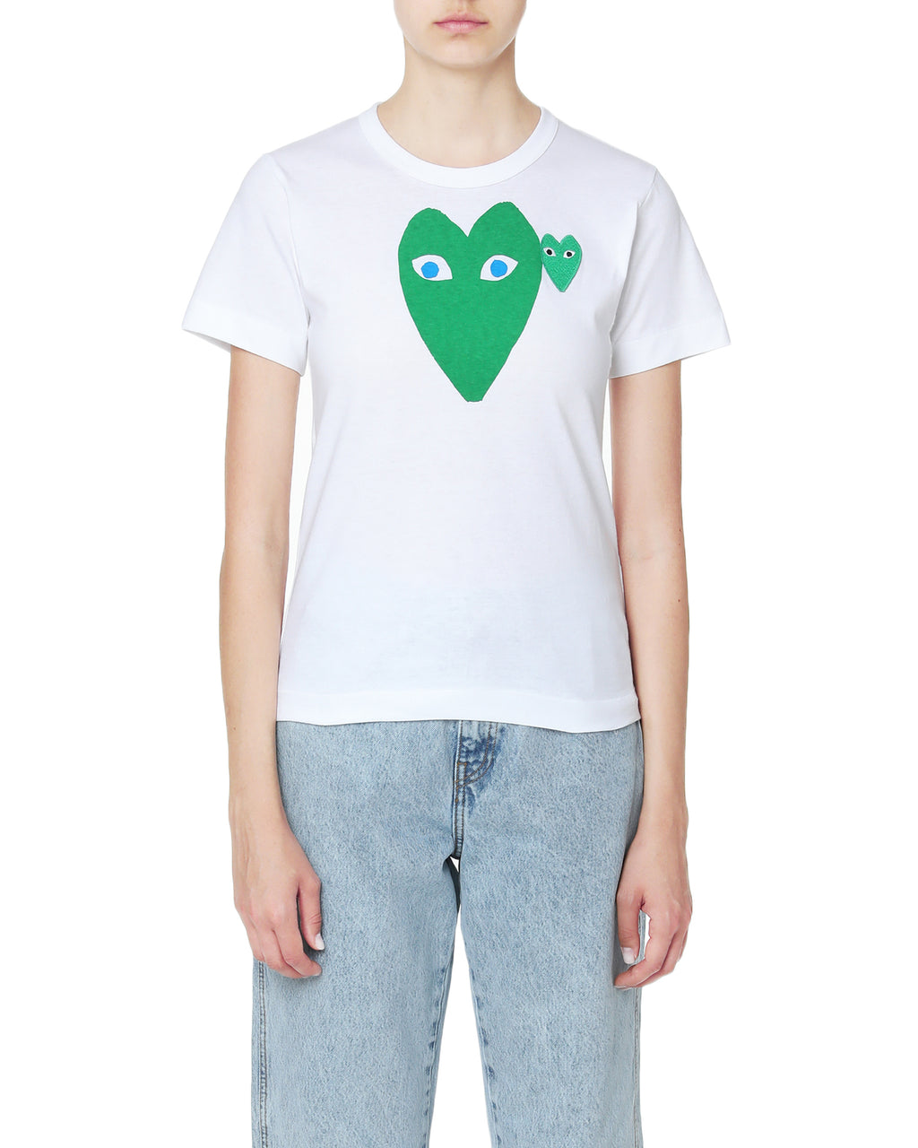 Graphic heart tee