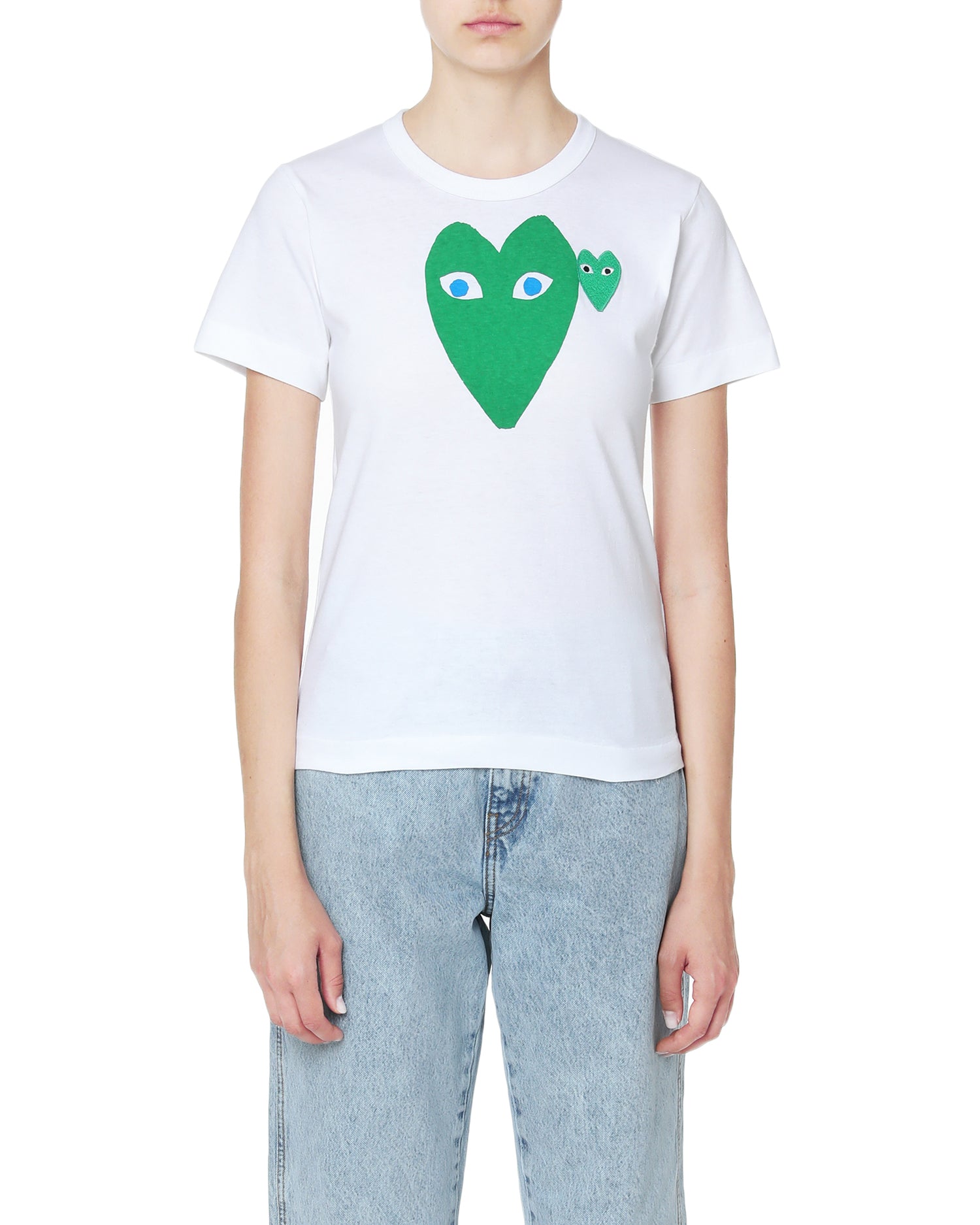 Graphic heart tee