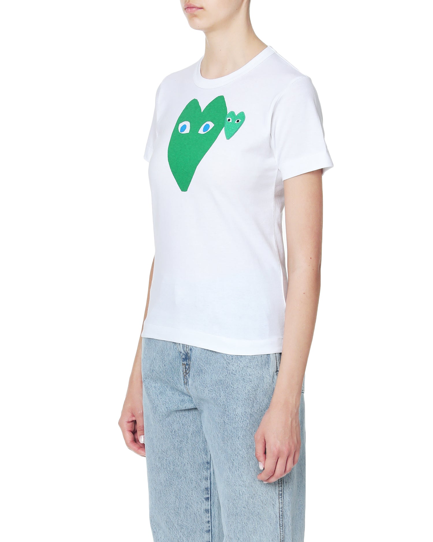 Graphic heart tee
