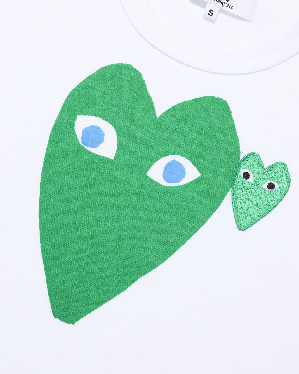 Graphic heart tee