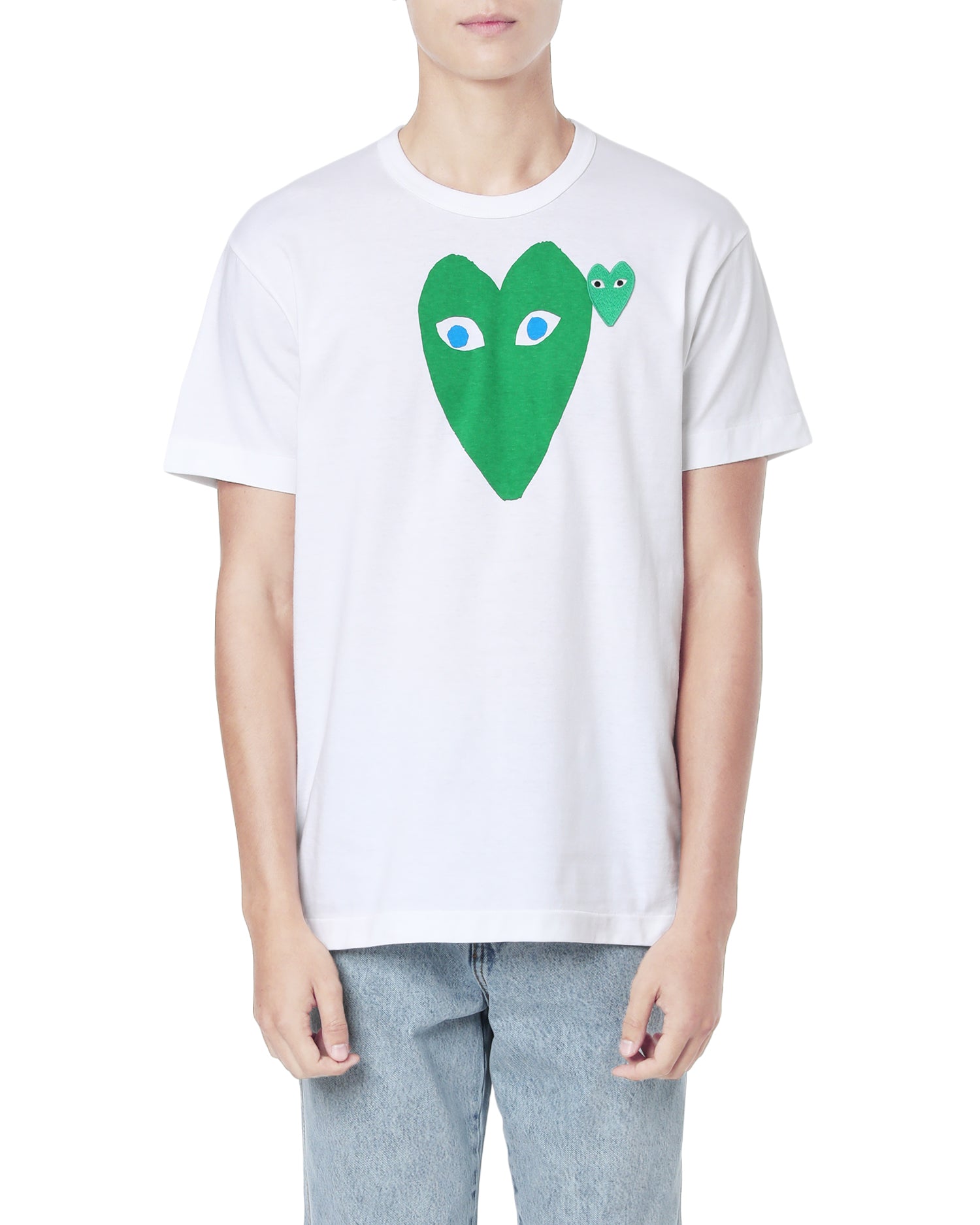 Graphic heart tee