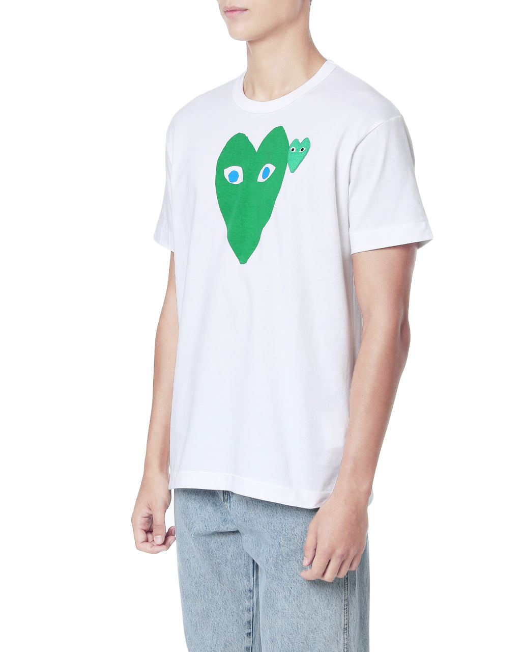 Graphic heart tee