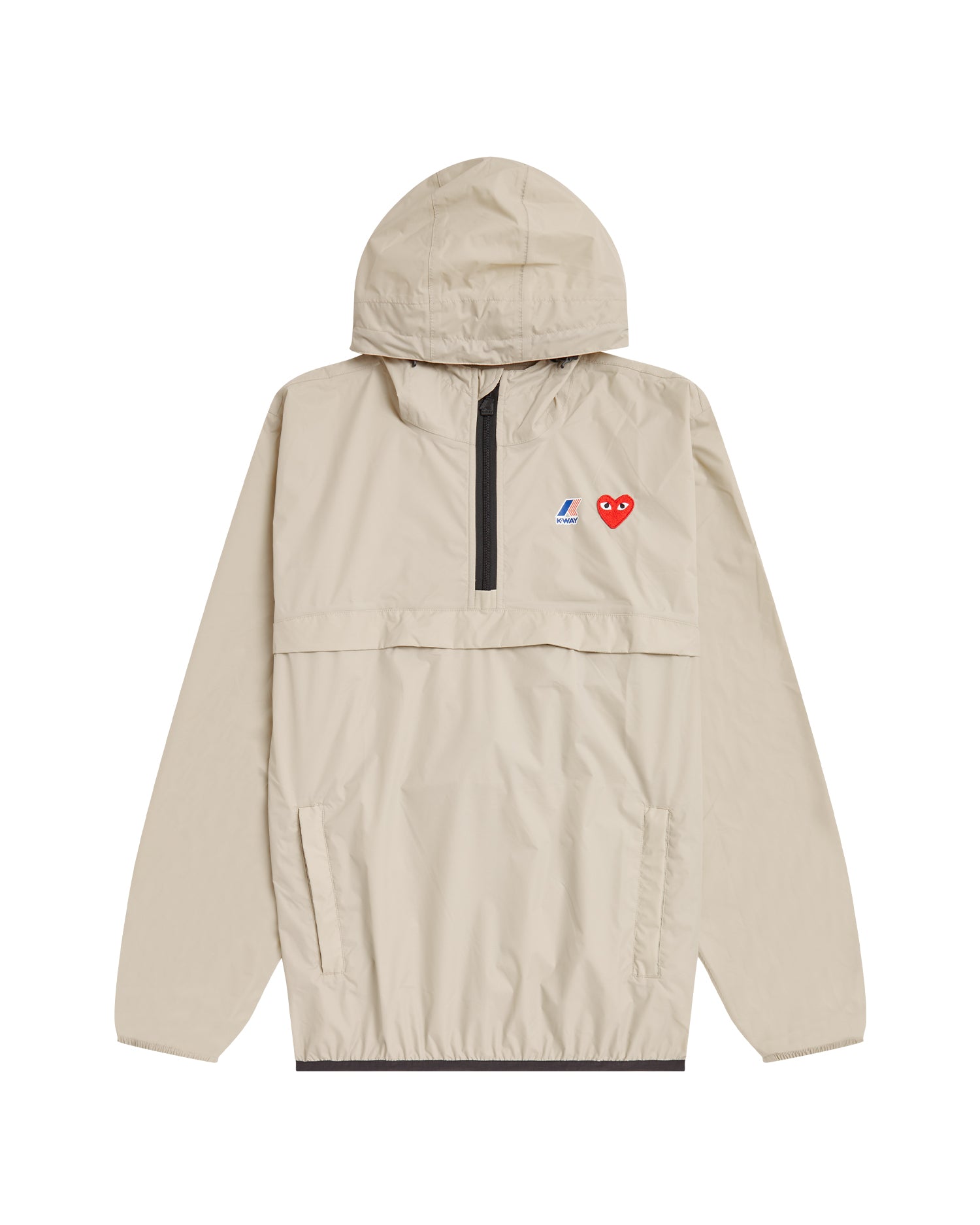 Half zip up top