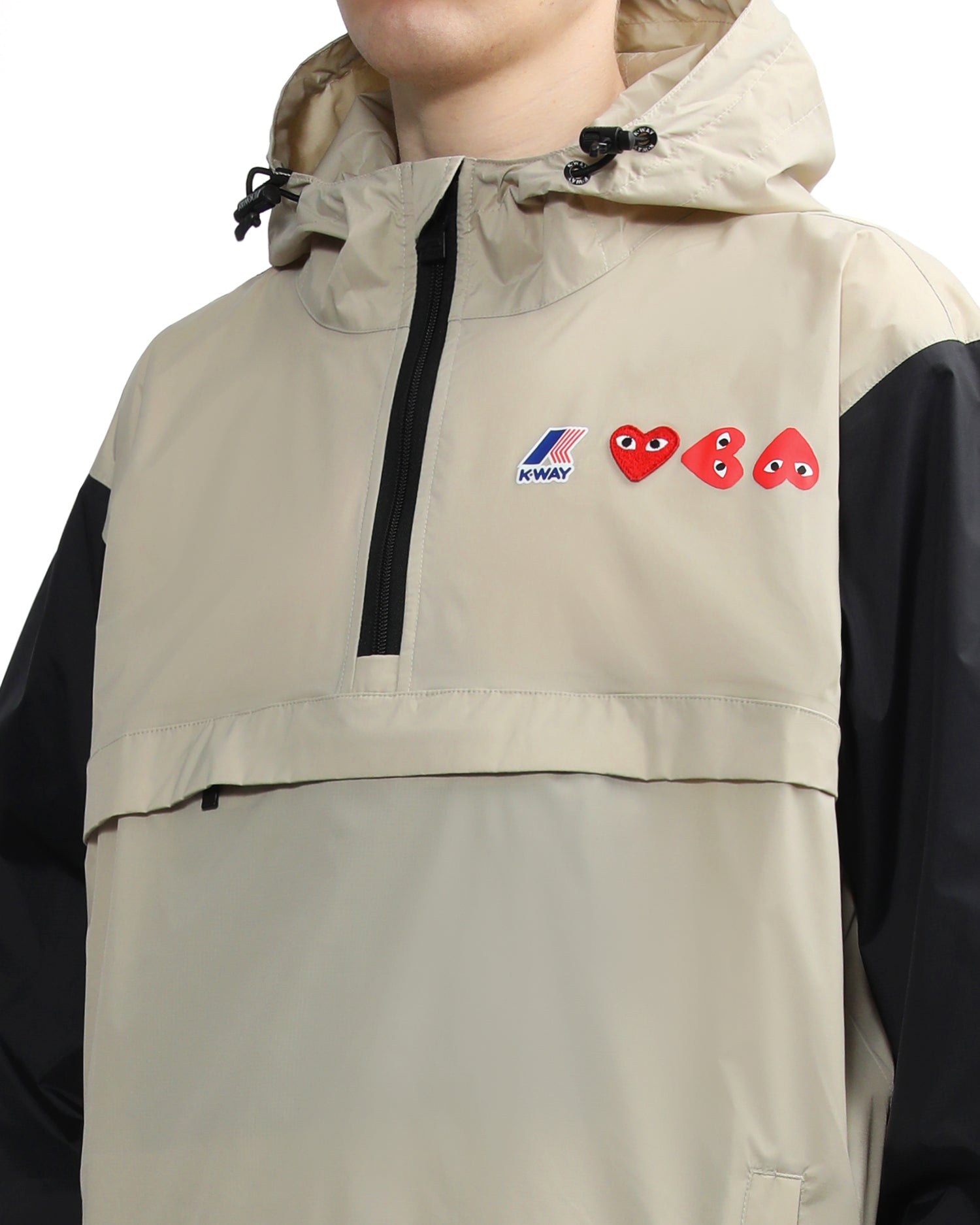 X K-Way half-zip jacket