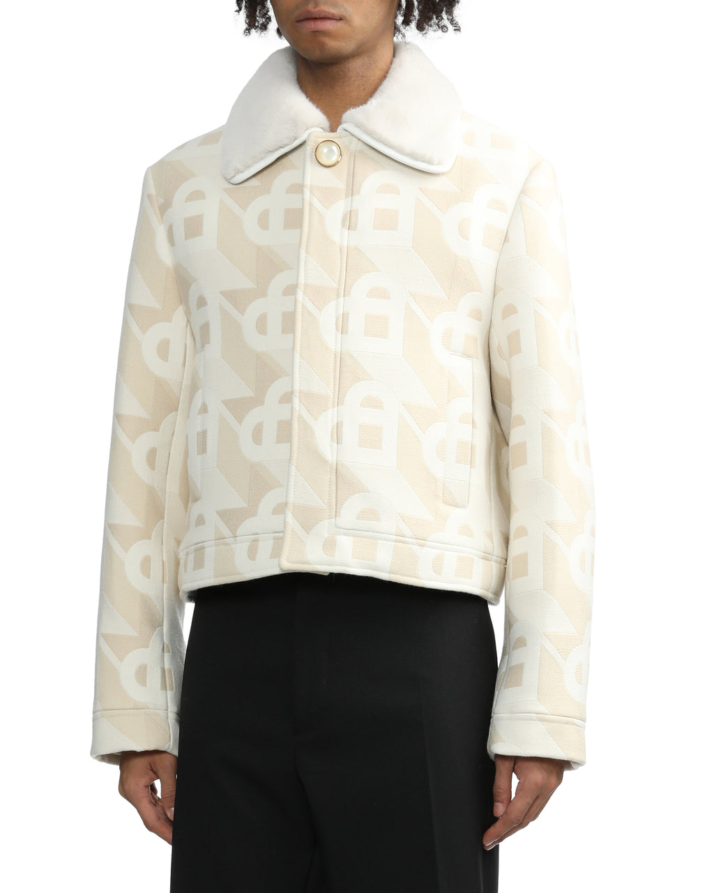 Monogram jacket