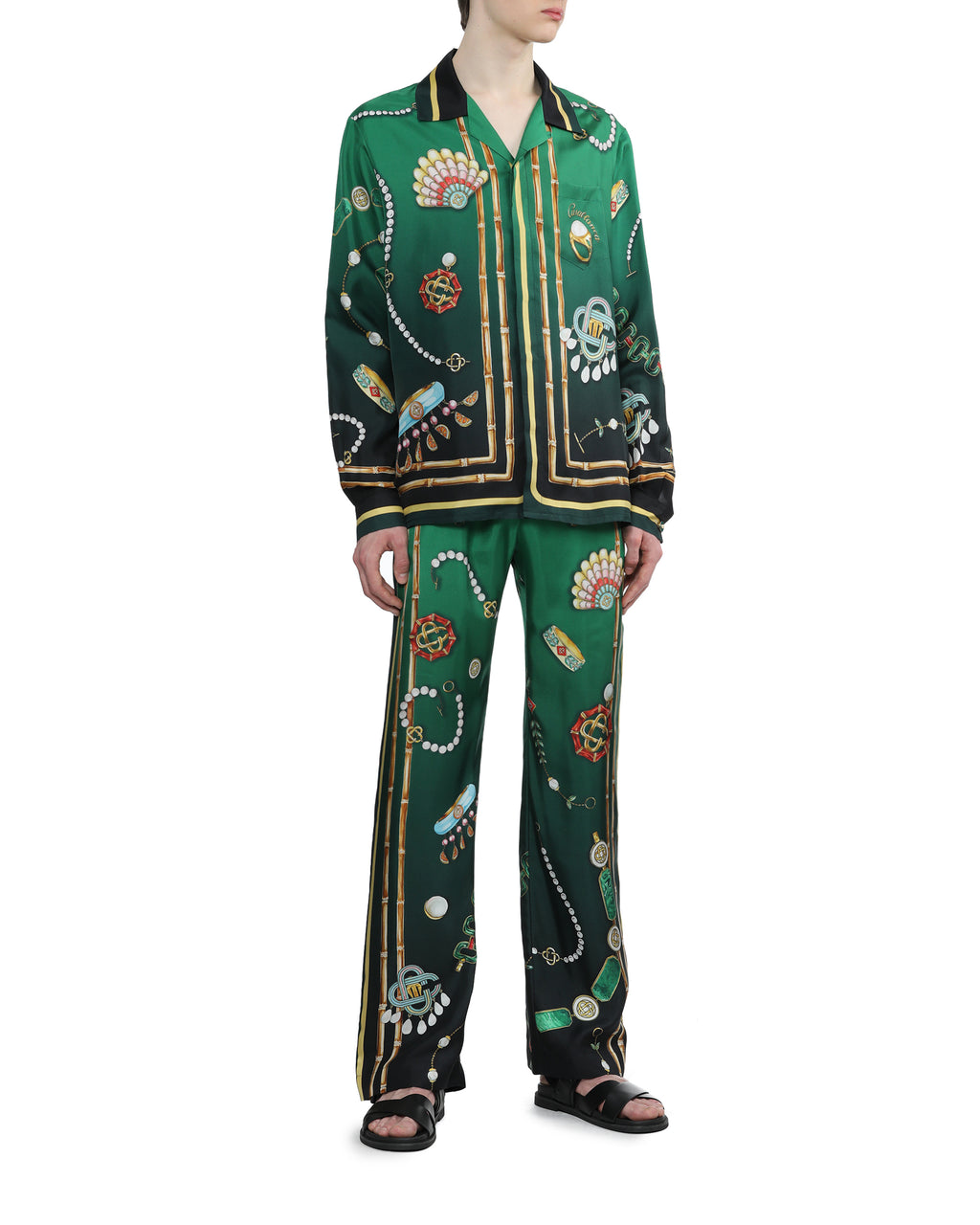 La Boite A Bijoux silk trousers