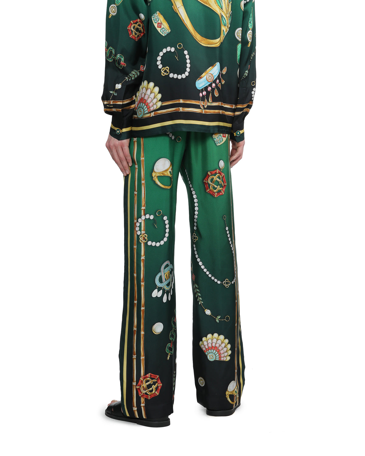 La Boite A Bijoux silk trousers