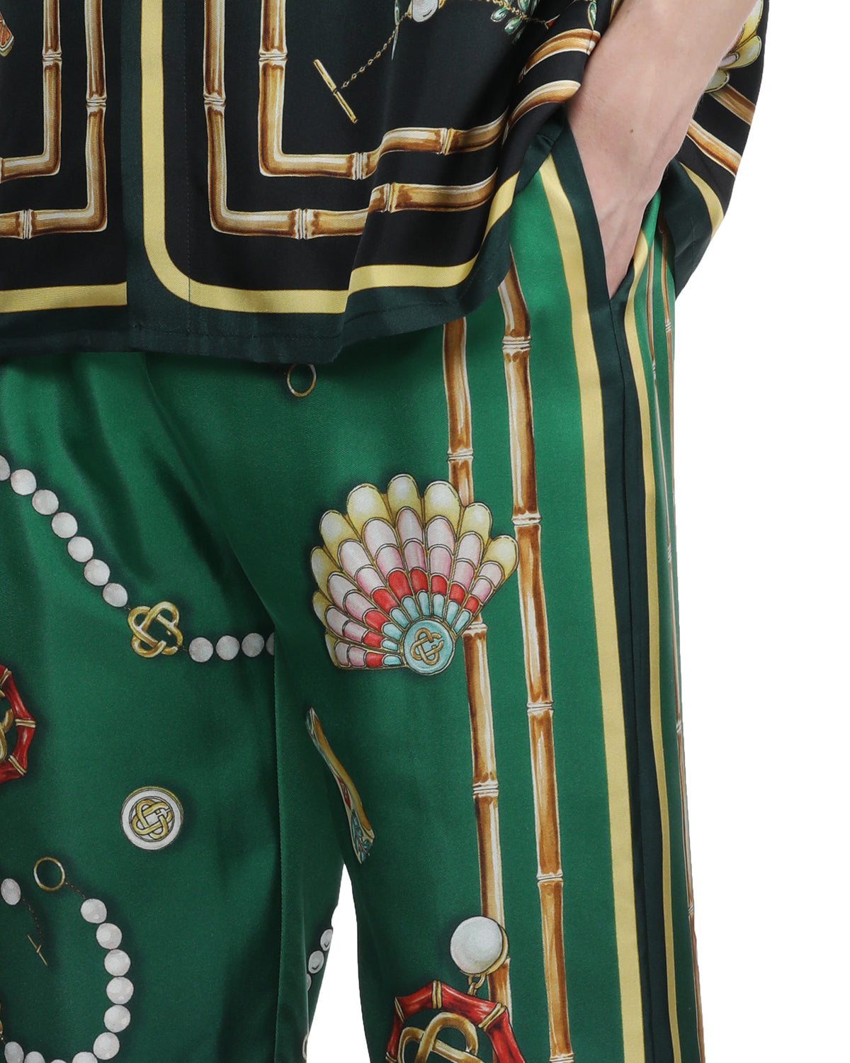 La Boite A Bijoux silk trousers