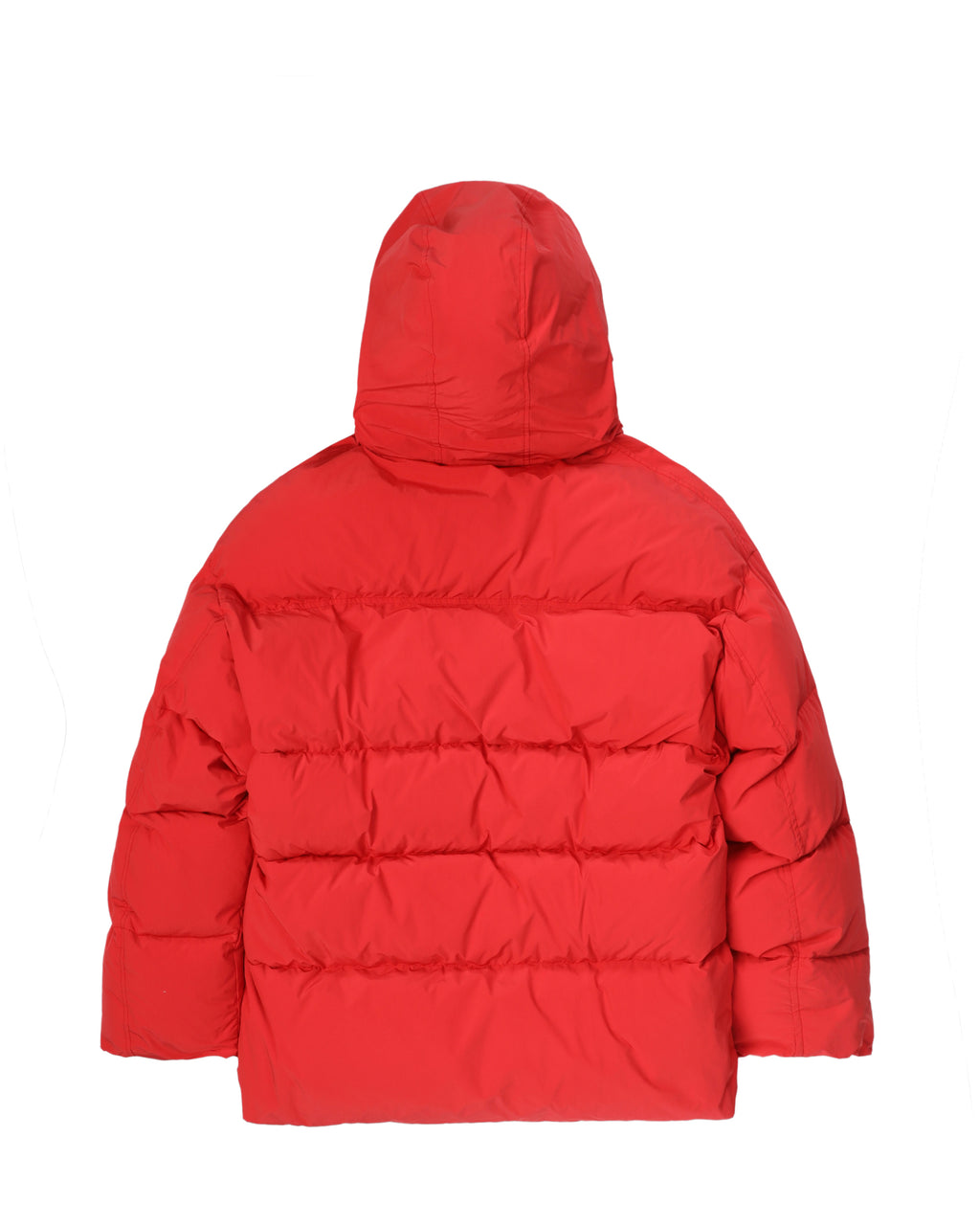 Animal hooded down jacket
