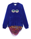 Eyeballs print sweatshirt