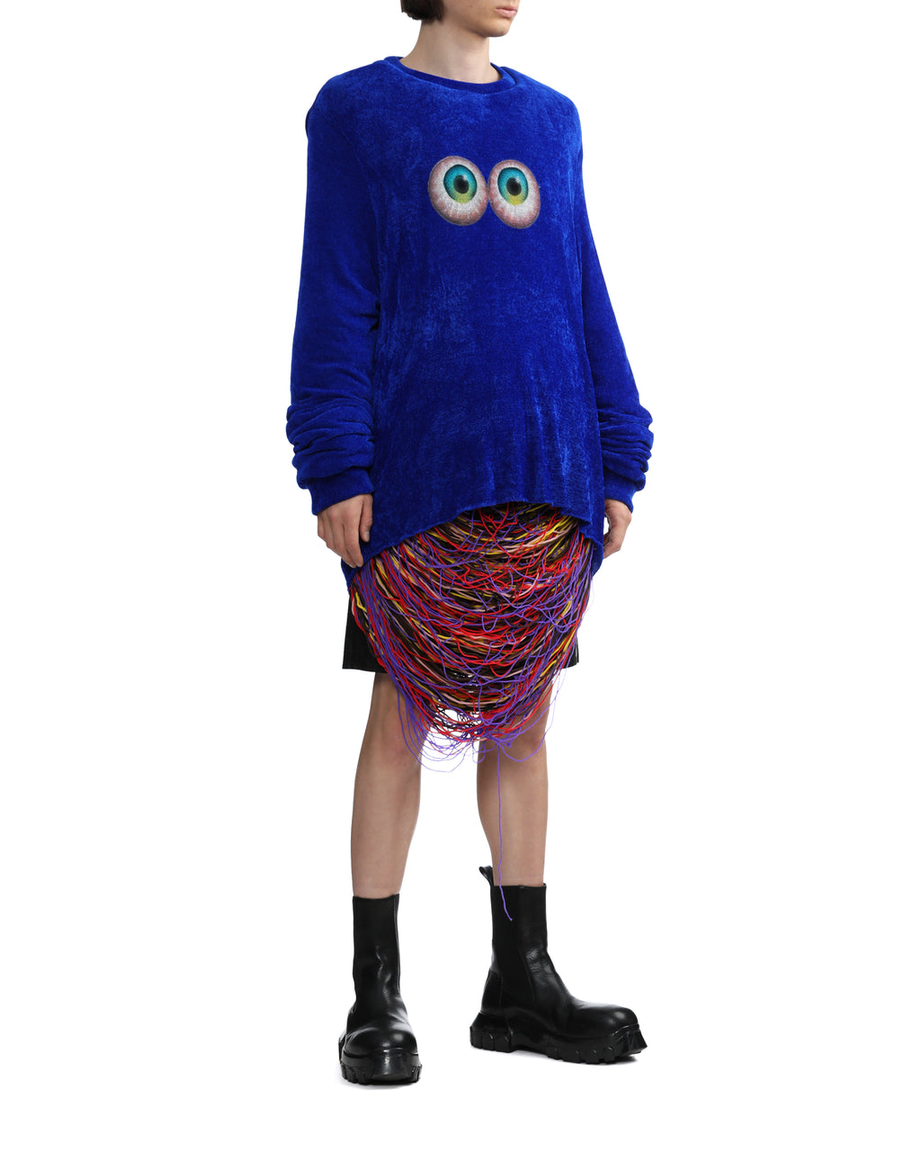 Eyeballs print sweatshirt