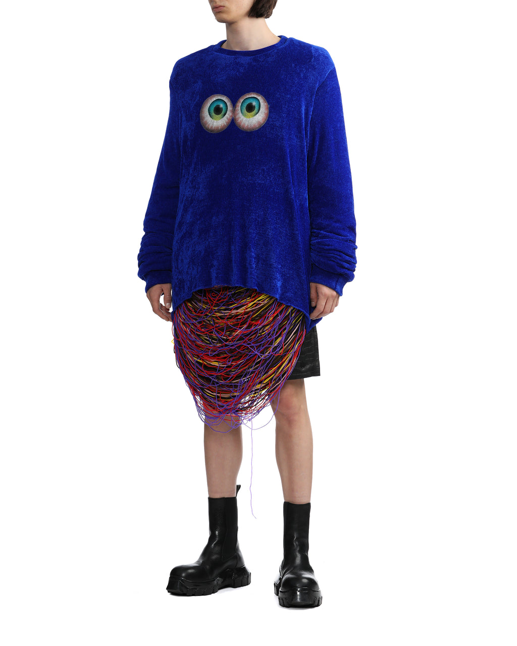 Eyeballs print sweatshirt