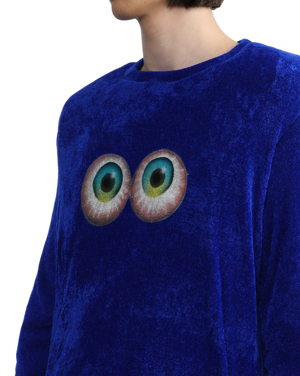 Eyeballs print sweatshirt